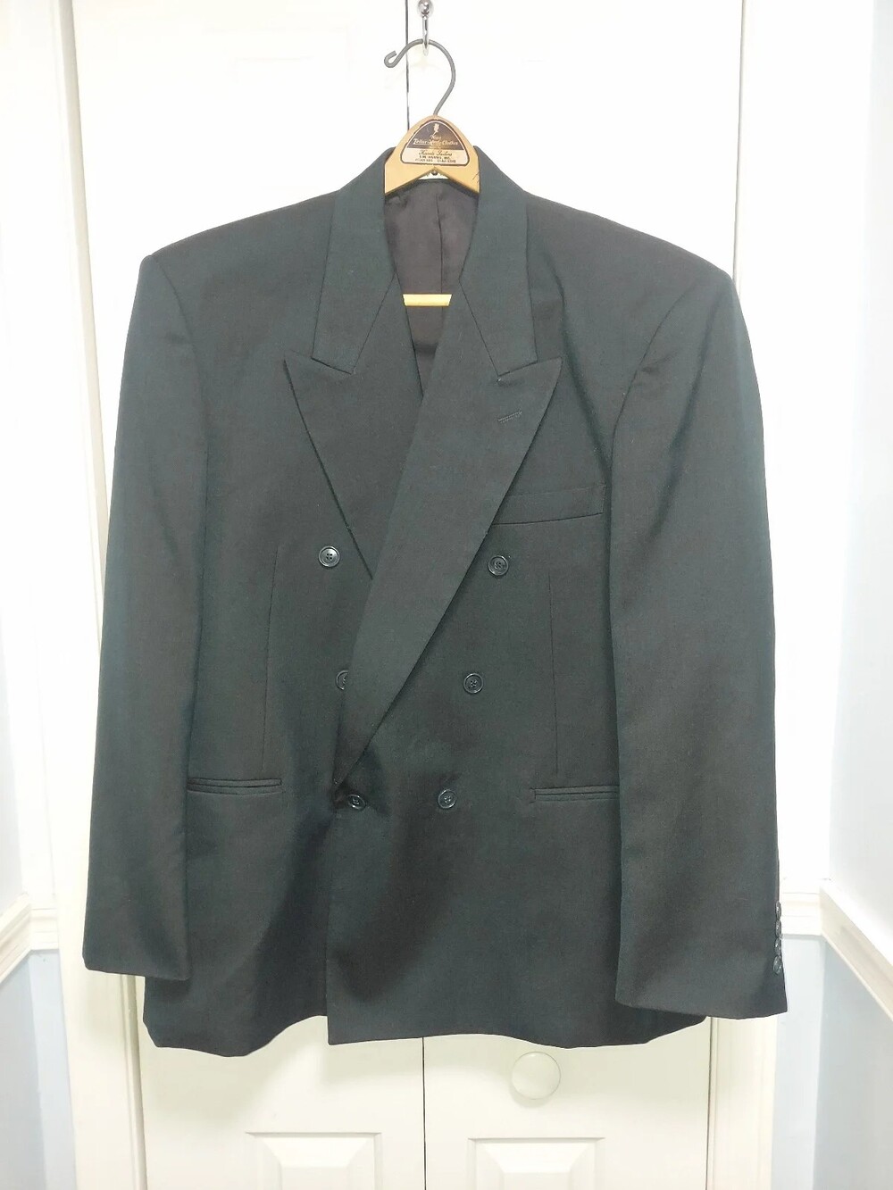 Cellini Collection Men's Double-Breasted Suit Jacket / Blazer